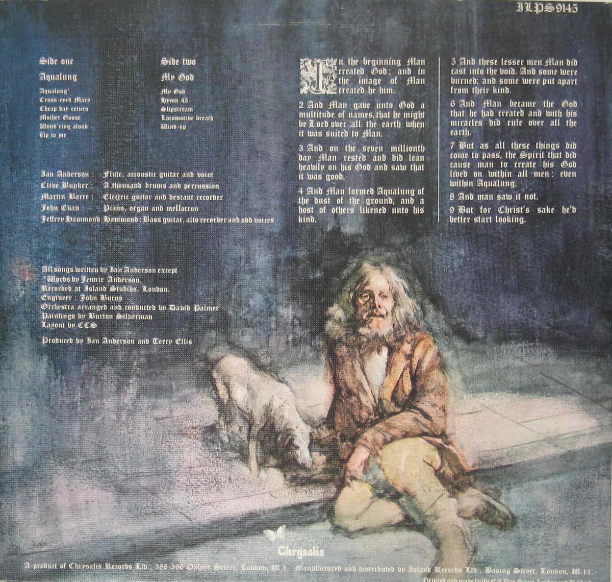 High Resolution Photo #10 Jethro Tull 1st UK Release https://vinyl-records.nl 