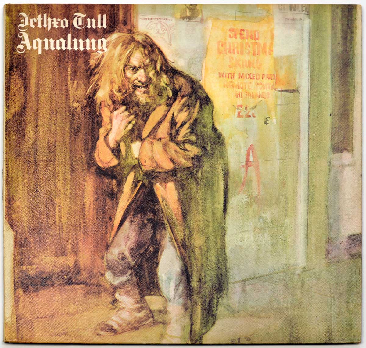 Album Front Cover of the French release of Aqualung by Jethro Tull.