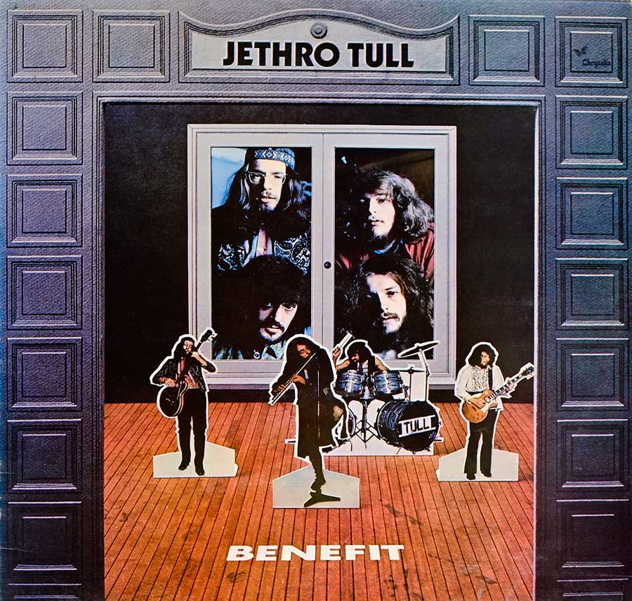 Front Cover Photo Of JETHRO TULL - Benefit England / UK 12" Vinyl LP