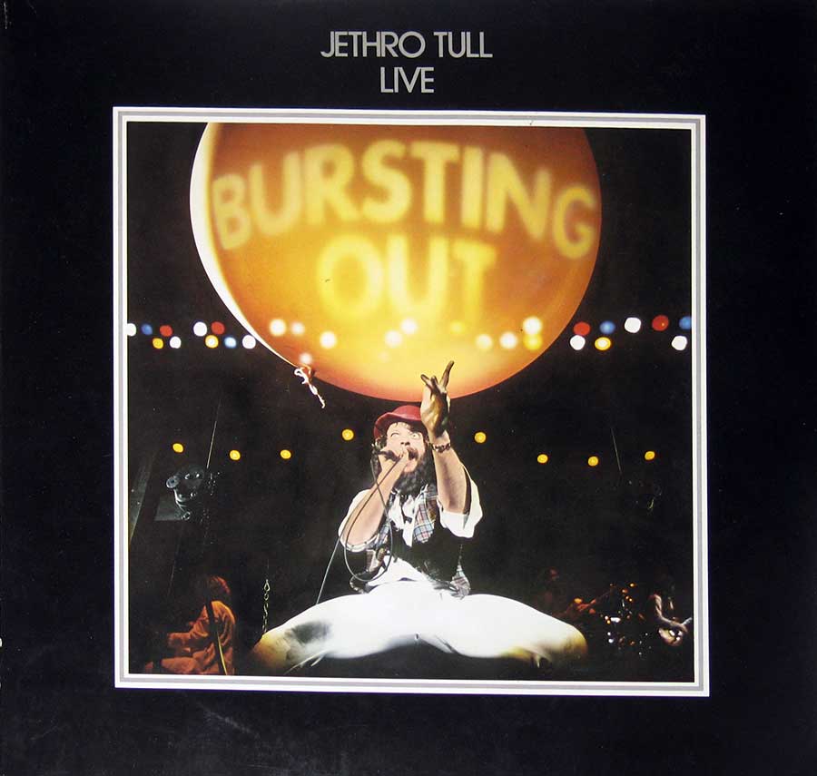 Front Cover Photo Of JETHRO TULL - Bursting Out Live 2LP ( Germany ) 12" Vinyl LP Album