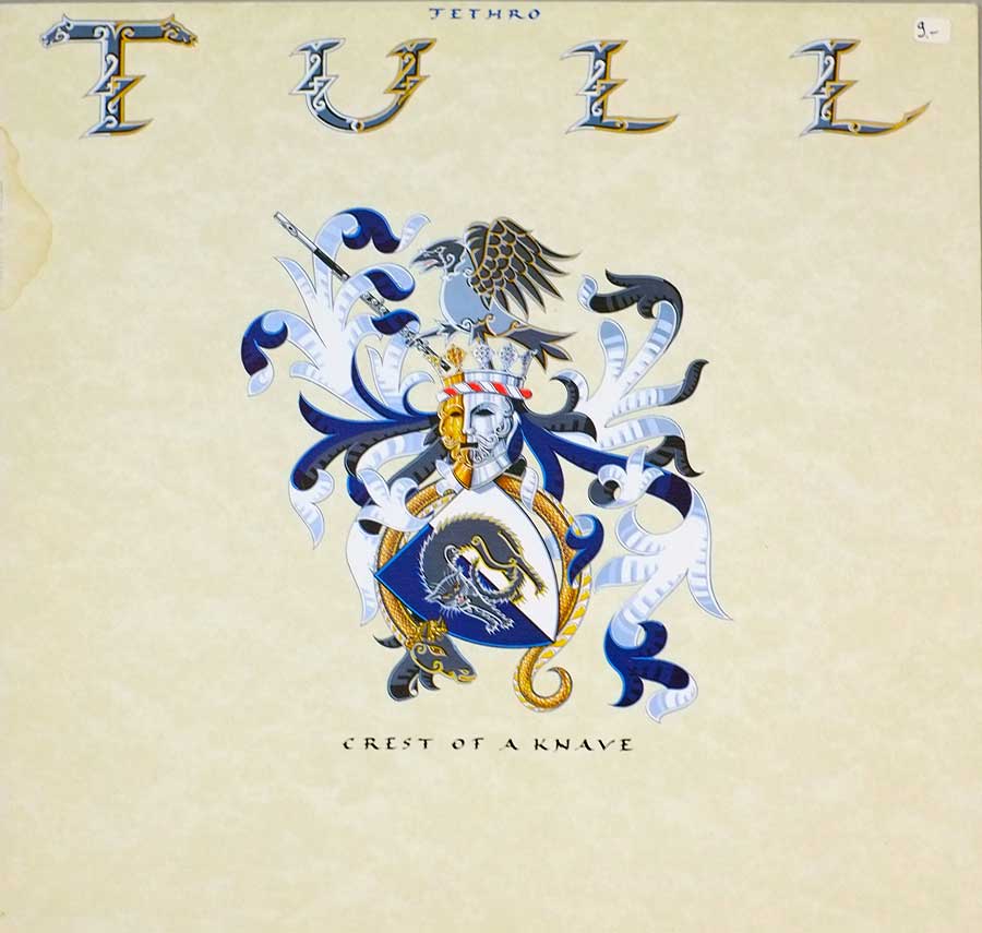 JETHRO TULL - Crest Of A Knave 12" LP ALBUM VINYL 
 front cover https://vinyl-records.nl
