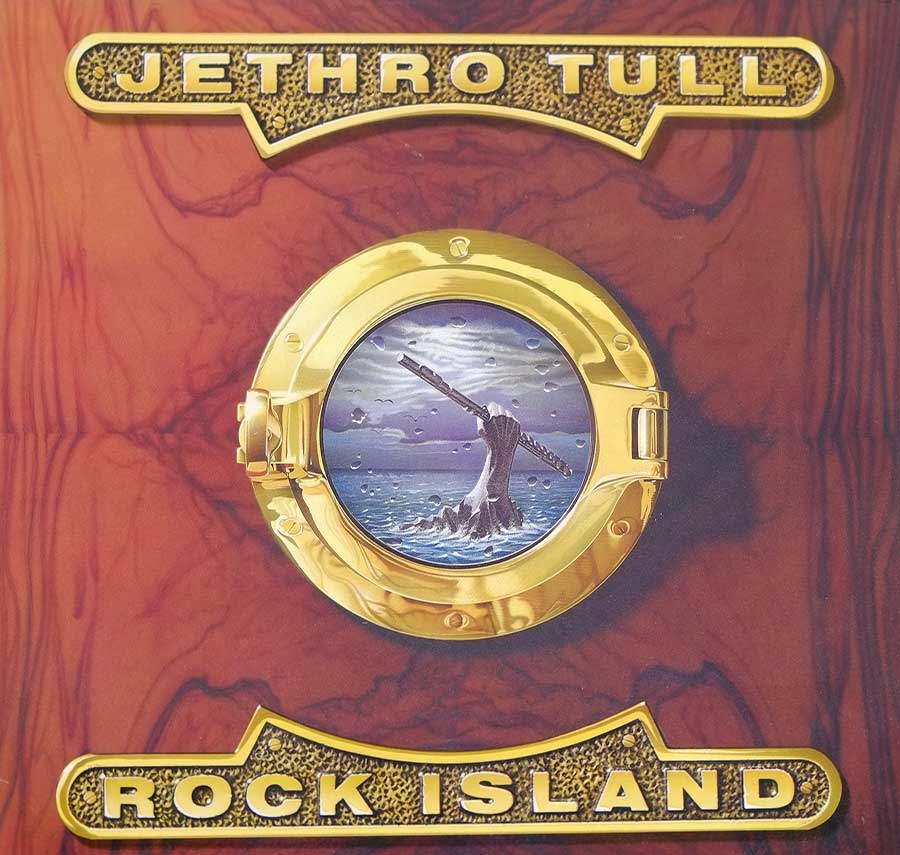 Front Cover Photo Of JETHRO TULL - Rock Island 12" LP Vinyl Album 