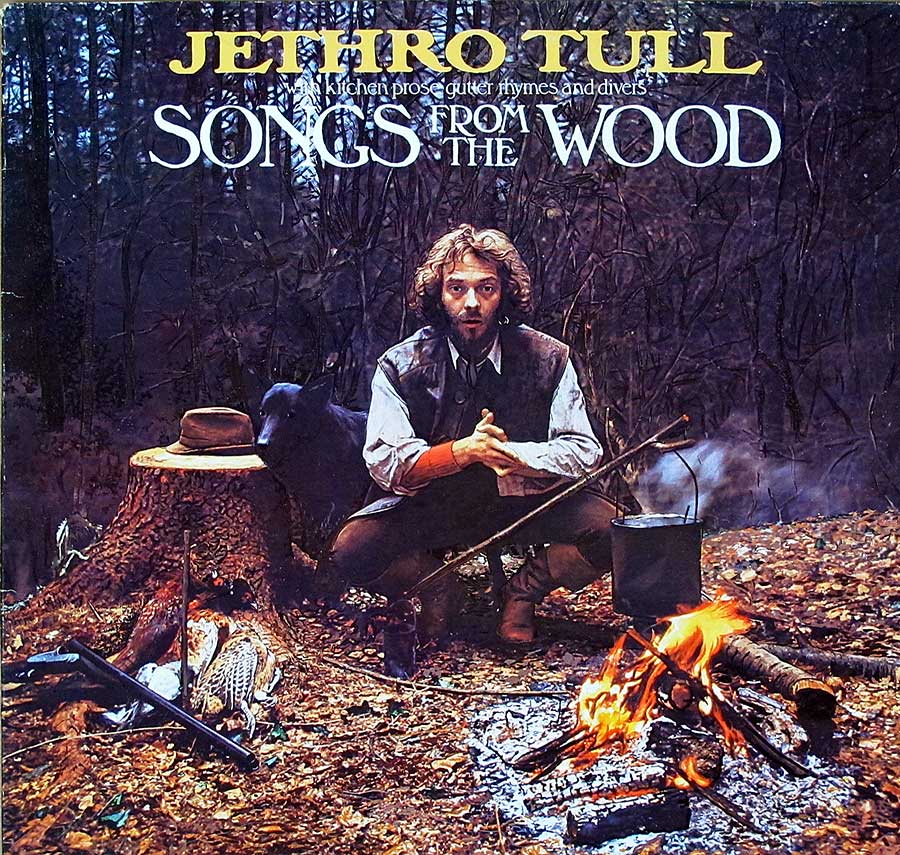 Front Cover Photo Of JETHRO TULL - Songs From The Wood 12" Lp Vinyl Album