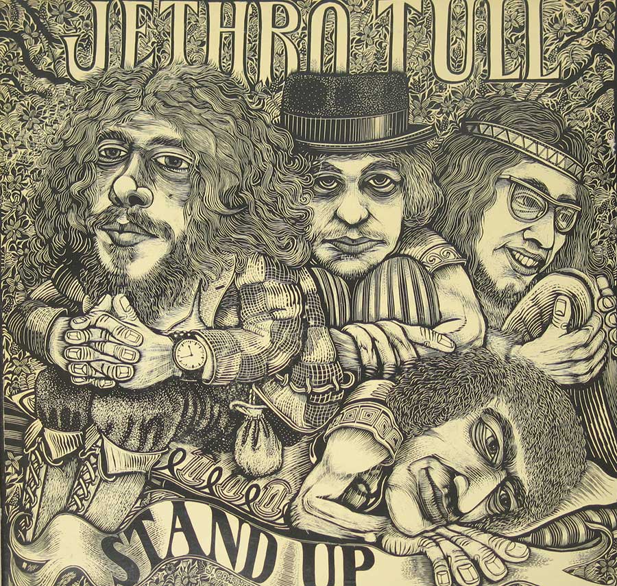 Front Cover Photo Of JETHRO TULL - Stand Up Pop-Up Cover 