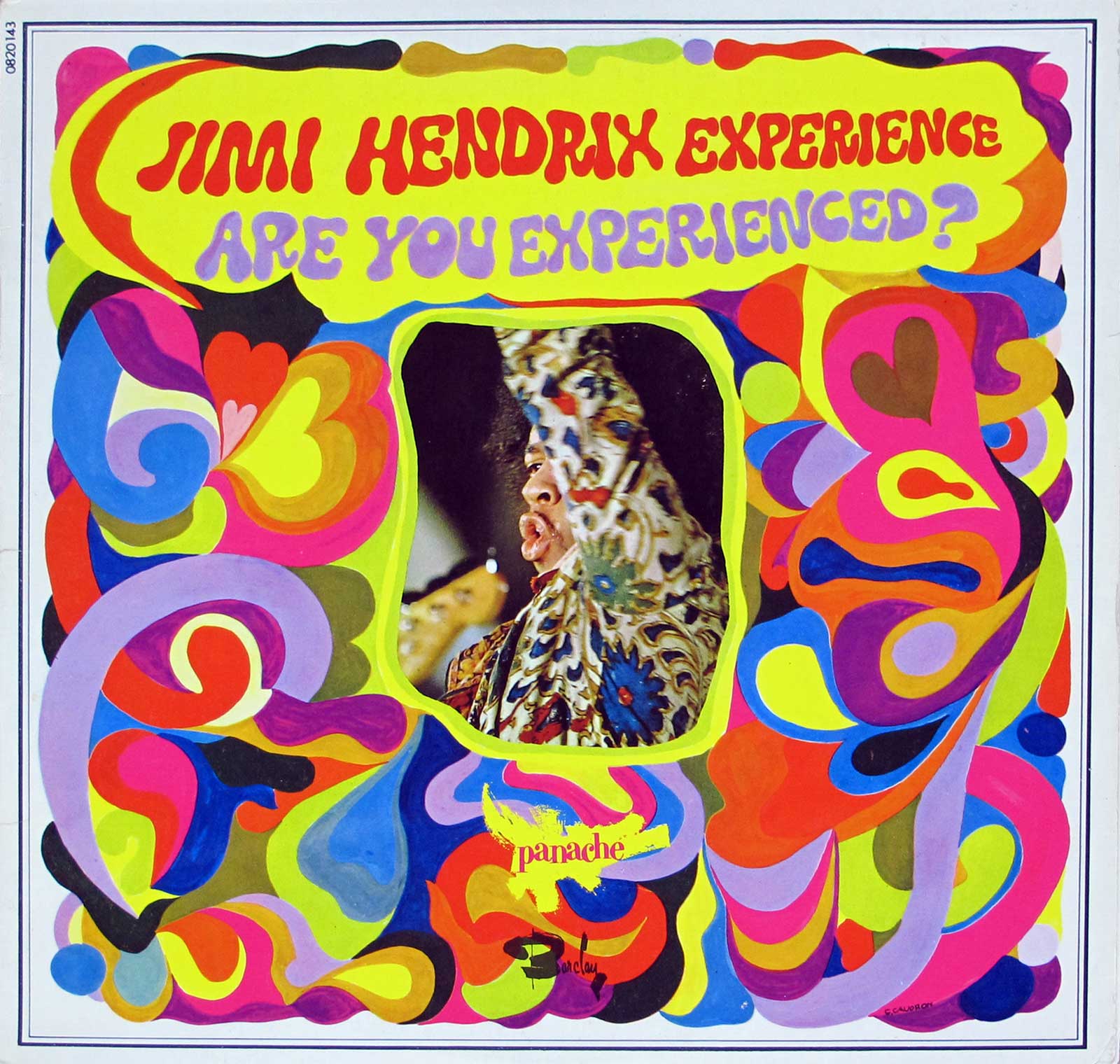 large album front cover photo of: JIMI HENDRIX - Are You Experienced? 