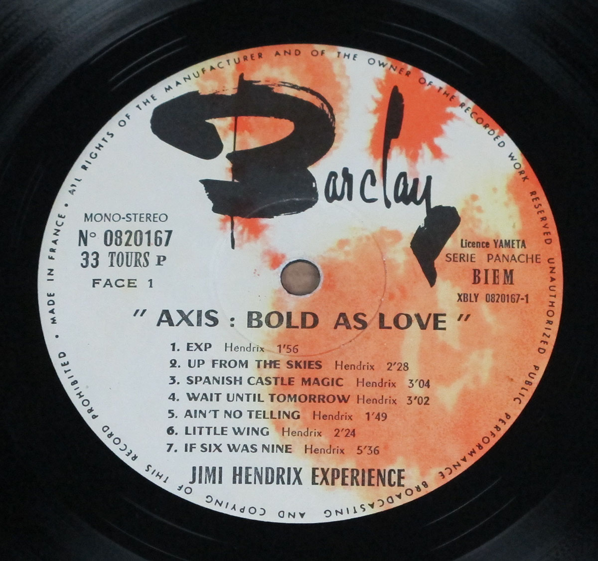 The Meaning of Jimi Hendrix's Axis: Bold As Love Album Cover