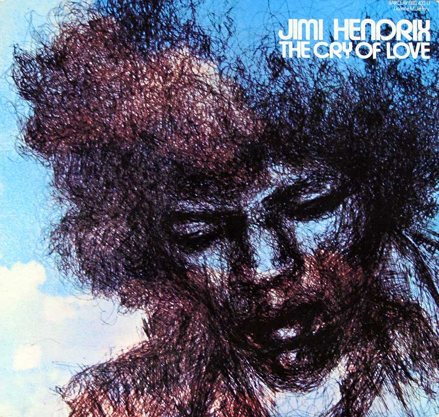 High Resolution Photo of JIMI HENDRIX - Cry of Love 