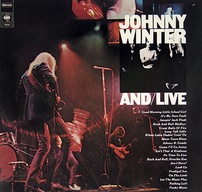 Thumbnail of JOHNNY WINTER AND & AND Live  album front cover