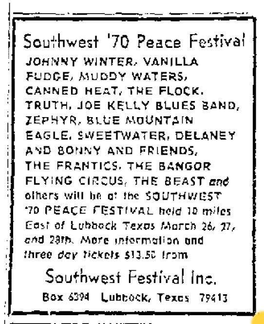 Album Front cover Photo of 1970 Southwest Peace Festival https://vinyl-records.nl/