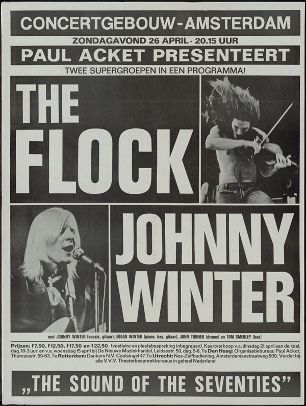 Photo of A newspaper adversitement announcing this concert. Note: Tom Smedley is mentioned as Bass guitarist 