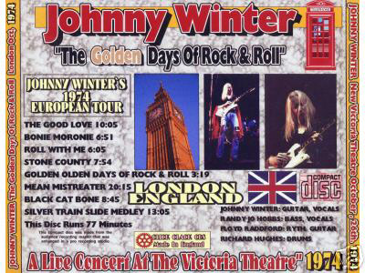 Photo of Johnny Winter CD - https://vinyl-records.nl/