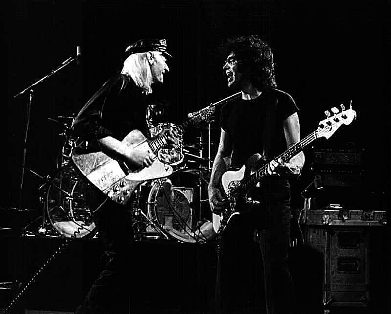 Photo of Johnny Winter and Jon Paris Live at the Rockpalast show, Germany 