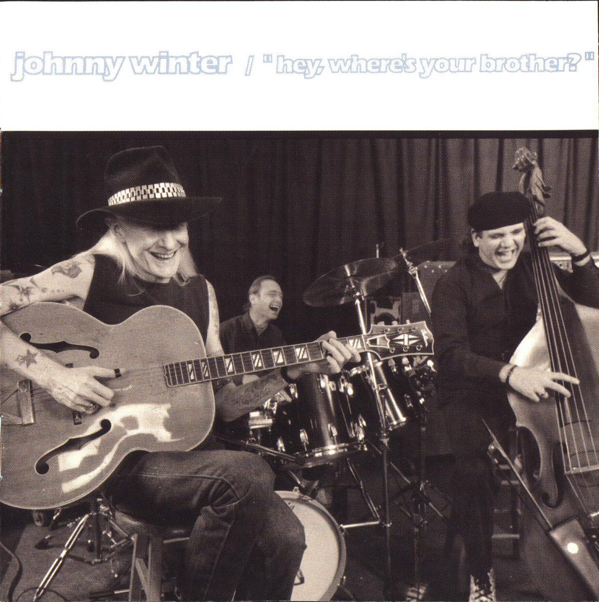 JOHNNY WINTER Hey Where's Your Brother? Blues Rock CD Album Cover ...