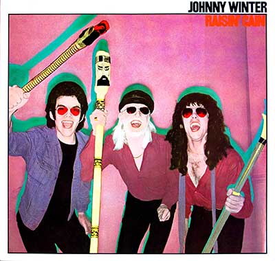 Thumbnail of JOHNNY WINTER - Raisin Cain album front cover