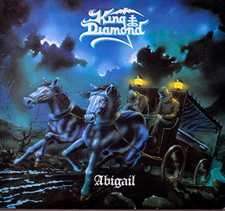 Thumbnail of KING DIAMOND - Abigail Netherlands RoadrunneR 12" VINYL LP ALBUM album front cover