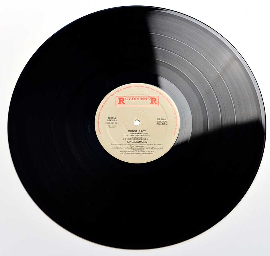 KING DIAMOND - Conspiracy Netherlands Release 12" LP ALBUM VINYL vinyl lp record 