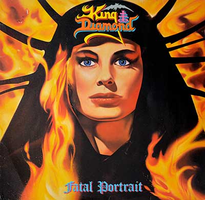 Thumbnail of KING DIAMOND - Fatal Portrait Netherlands Release 12" Vinyl LP Album  album front cover