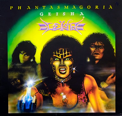 GEISHA - Phantasmagoria album front cover vinyl record