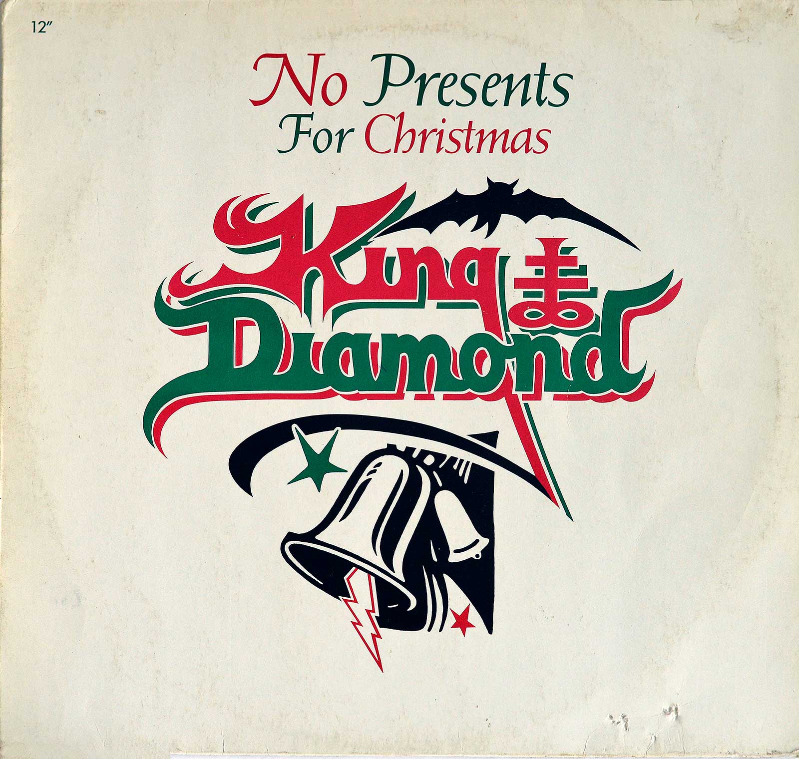 large album front cover photo of: KING DIAMOND - No Presents for Christmas  