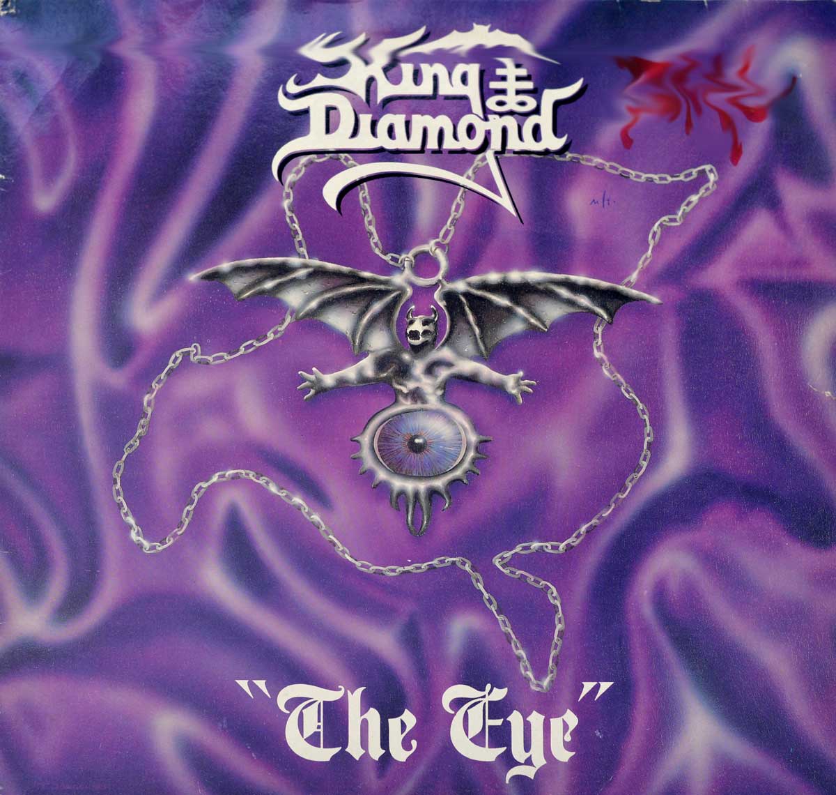 Large Album Front Cover Photo of KING DIAMOND - The Eye incl OIS 