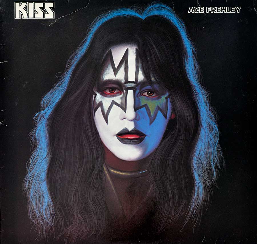 KISS - Ace Frehley Casablanca Records 12" LP VINYL ALBUM
 front cover https://vinyl-records.nl
