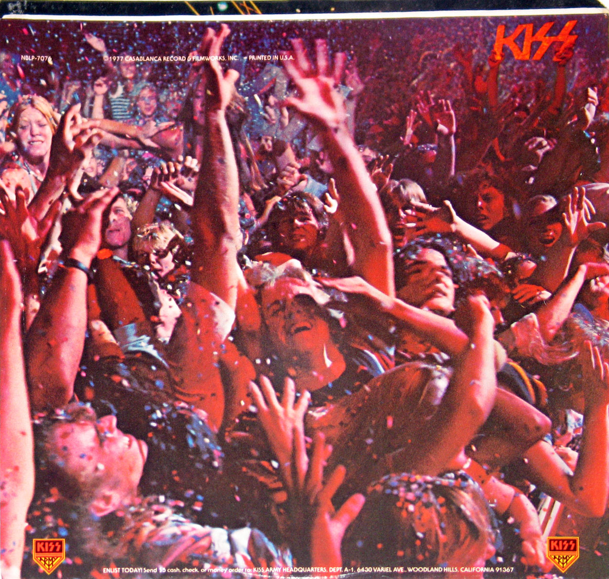 KISS Alive II Gatefold DOLP Hard Rock, Glam Rock Album Cover 