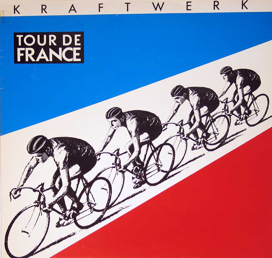 large album front cover photo of: Kraftwerk - Tour de France - 12" Maxi Vinyl Single 