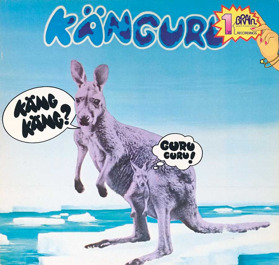 GURU GURU - Känguru 12" LP ALBUM VINYL  front cover https://vinyl-records.nl