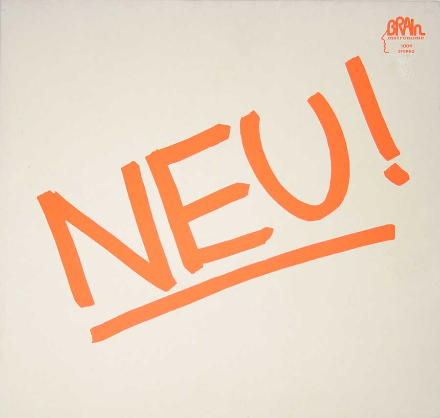 NEU! Gatefold Unofficial Brain Metronome Michael Rother 12" Vinyl LP Album front cover https://vinyl-records.nl
