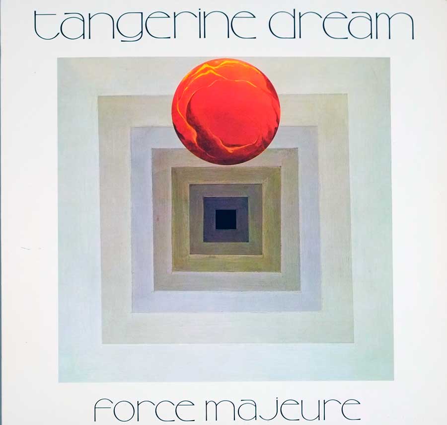 TANGERINE DREAM - Force Majeure USA Release 12" LP Vinyl Album album front cover
