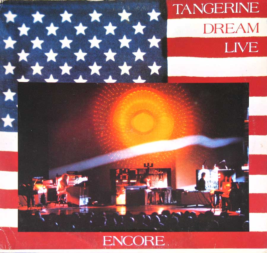 Front Cover Photo Of TANGERINE DREAM - Encore German Release 12" vinyl 2LP