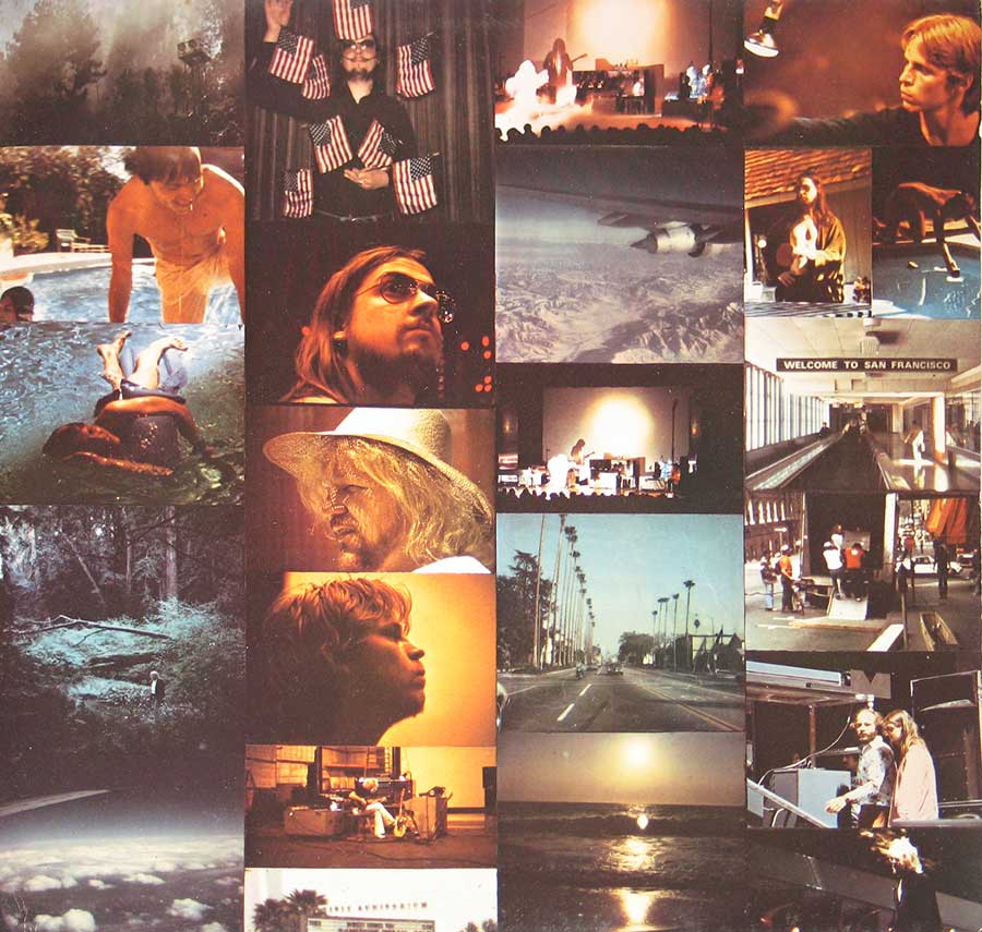 Photo of the right page inside cover TANGERINE DREAM - Encore German Release 12" vinyl 2LP 