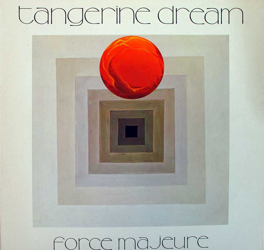 TANGERINE DREAM - Force Majeure German Release 12" Vinyl LP Album album front cover