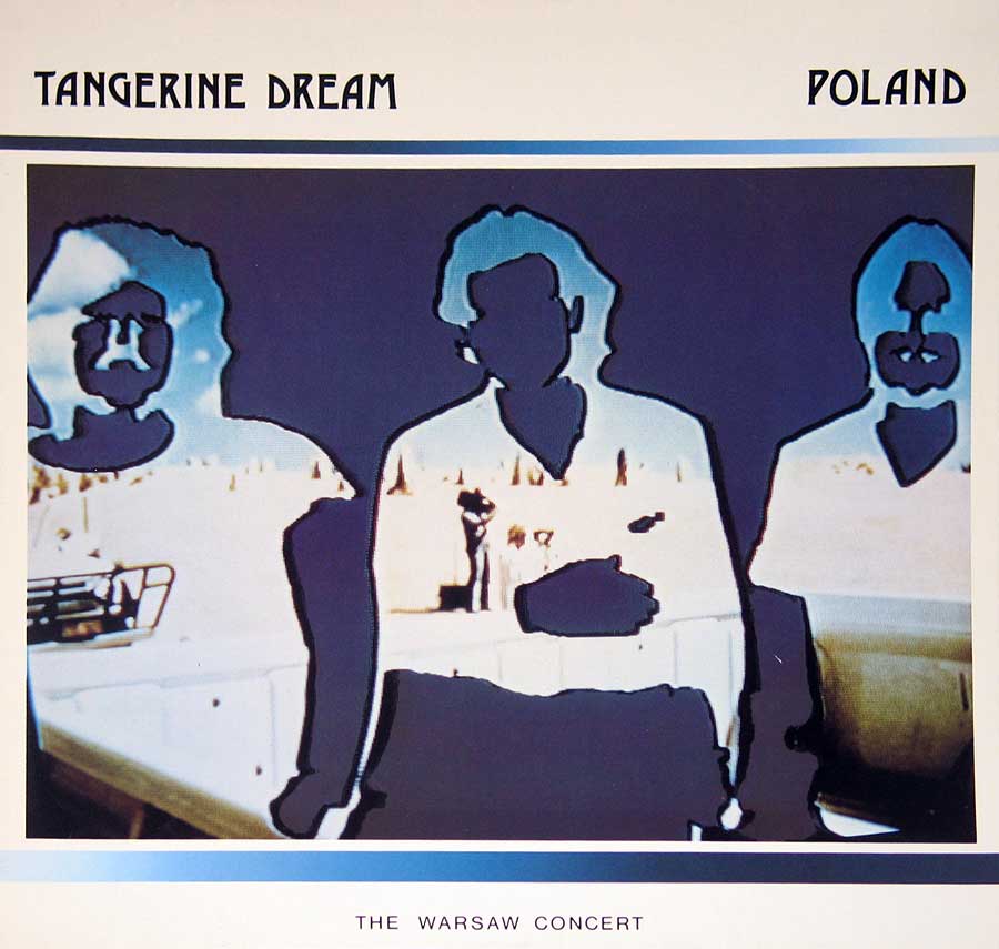 TANGERINE DREAM - Poland The Warsaw Concert 12" Vinyl LP Album front cover https://vinyl-records.nl