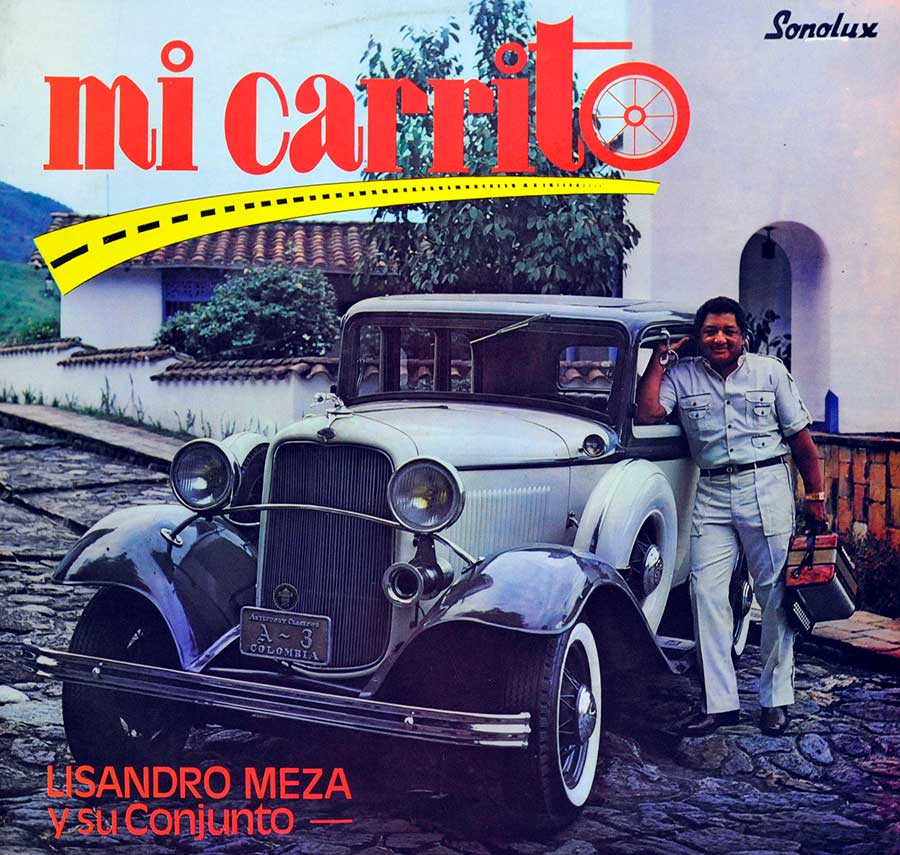 LISANDRO MEZA - Mi Carrito 12" Vinyl LP Album front cover https://vinyl-records.nl