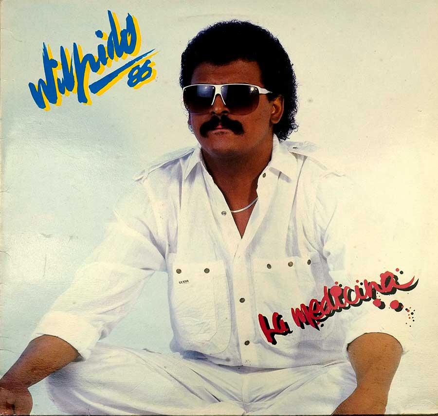 WILFRIDO VARGAS - La Medicina Merengue 12" LP ALBUM VINYL front cover https://vinyl-records.nl
