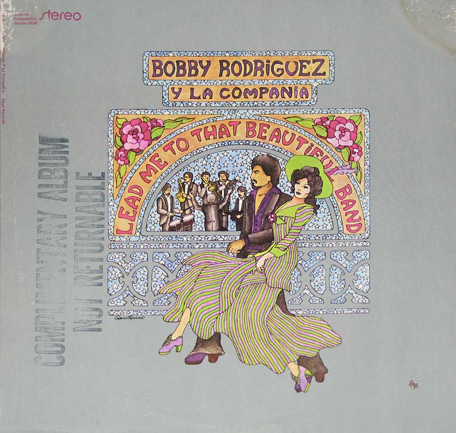 BOBBY RODRIGUEZ - Lead Me To That Beautiful Band 12" Vinyl LP Album
 front cover https://vinyl-records.nl