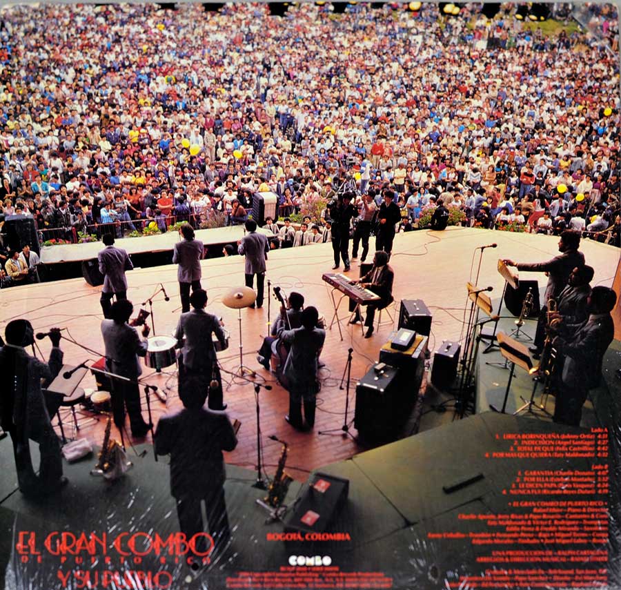 Album Back Cover  Photo of "EL GRAN COMBO - Y Su Pueblo"