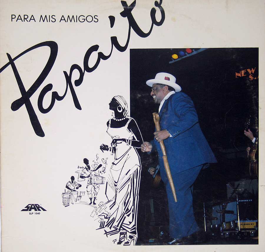 PAPAITO - Para Mis Amigos 12" VINYL LP ALBUM front cover https://vinyl-records.nl
