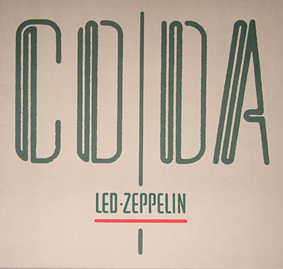 Led Zeppelin - Coda (Bonzo's Montreux!) album front cover
