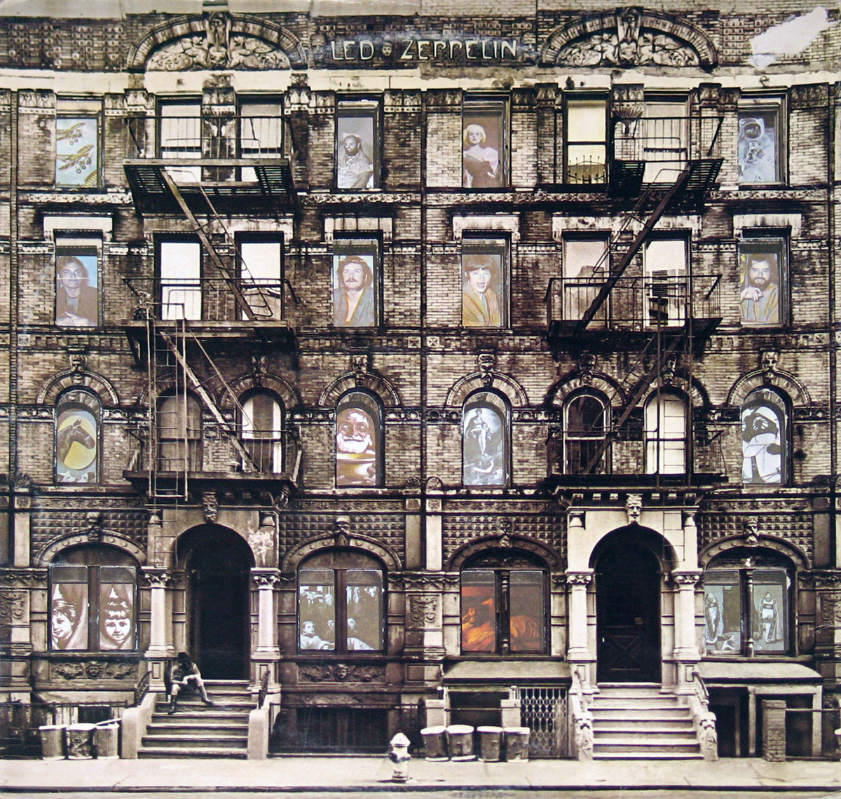 High Resolution Photo of Led Zeppelin Physical Graffiti France  