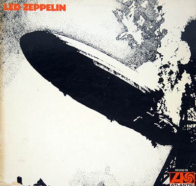 Led Zeppelin Self-Titled aka Led Zeppelin I album front cover
