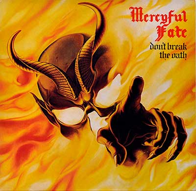 Thumbnail of MERCYFUL FATE - Don't Break The Oath 12" Vinyl LP Record album front cover