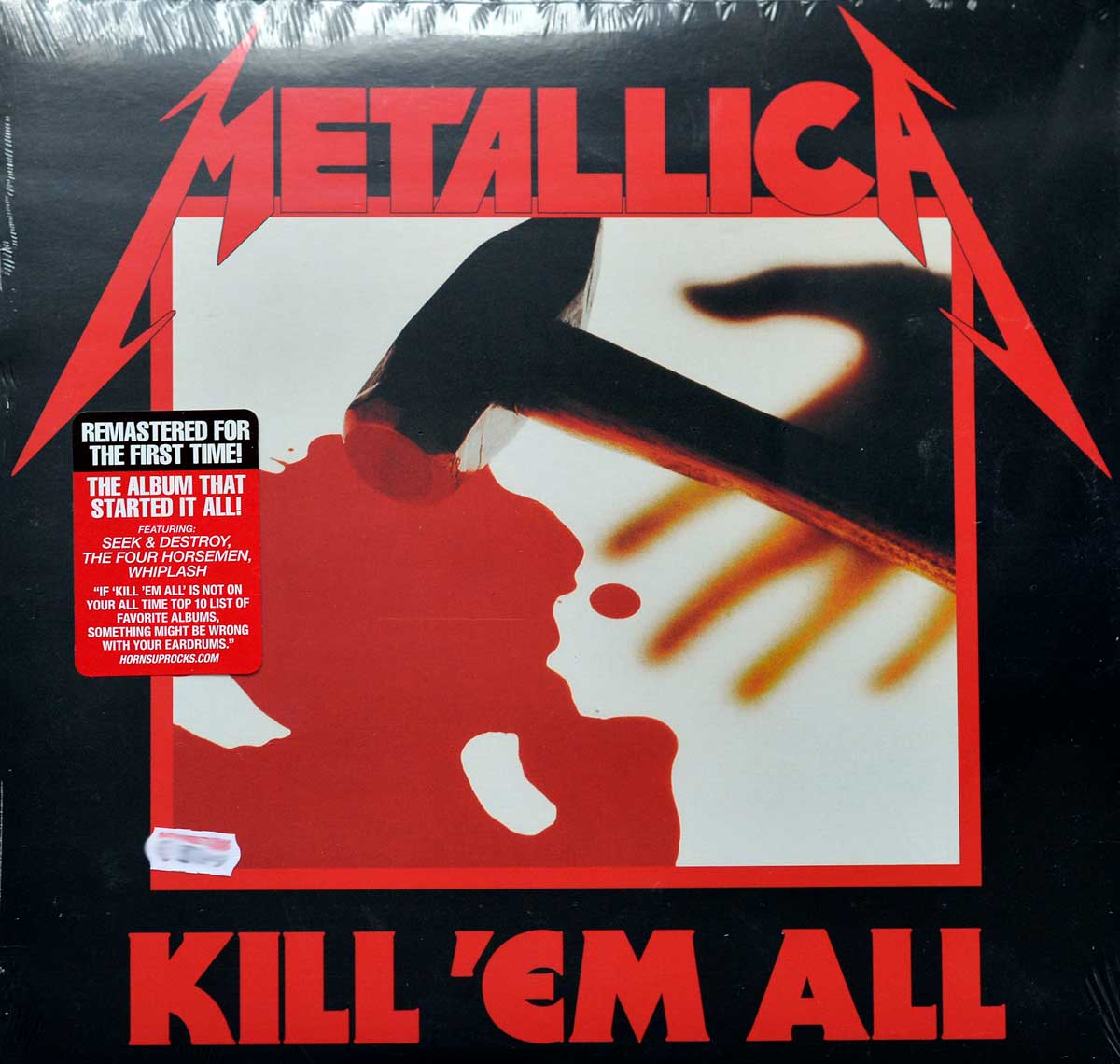 Album Front Cover Photo of METALLICA - Kill em All ( Blackened Records ) 