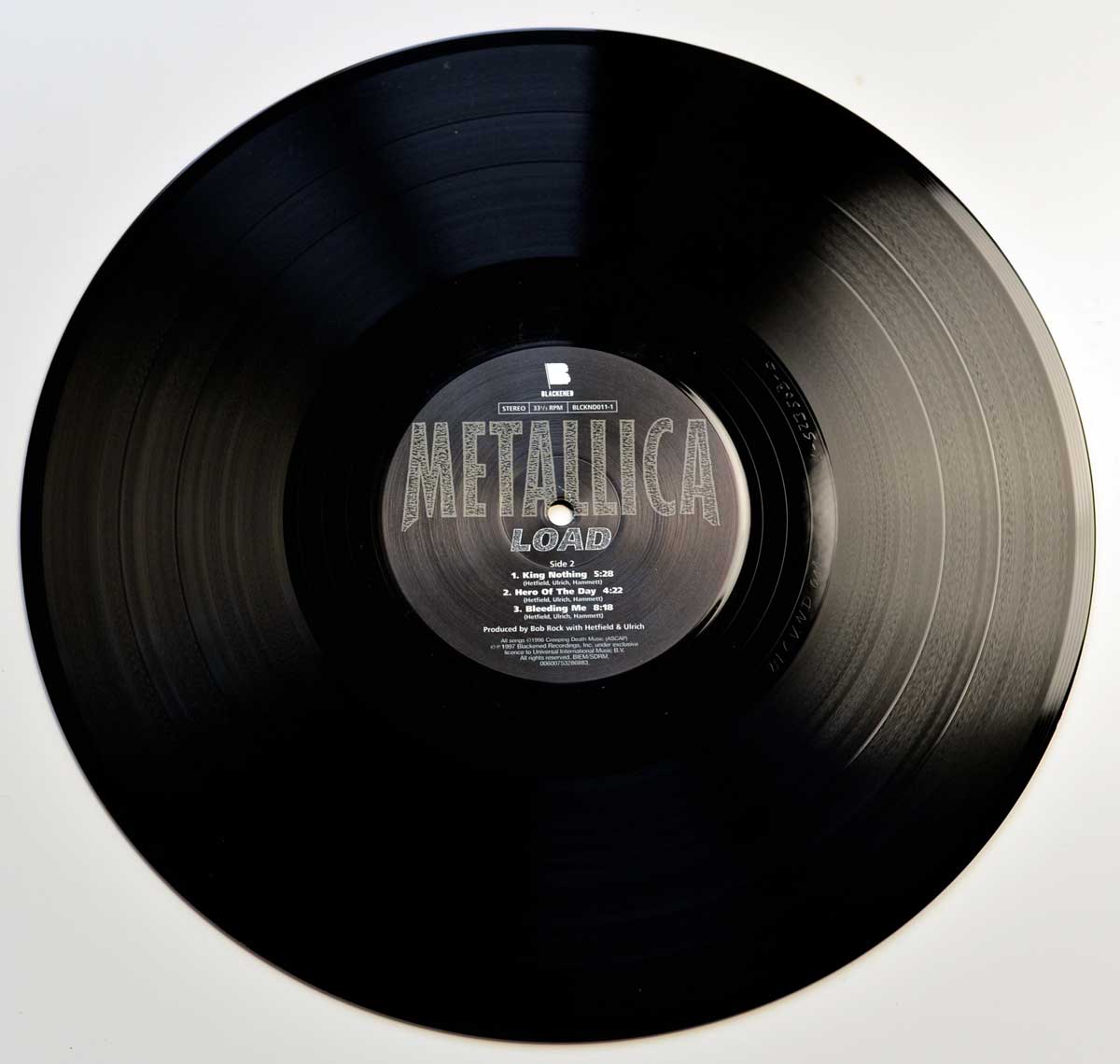 Photo of record 2   of METALLICA - Load Gatefold 2LP 180GR LP Thrash Blackened Records 