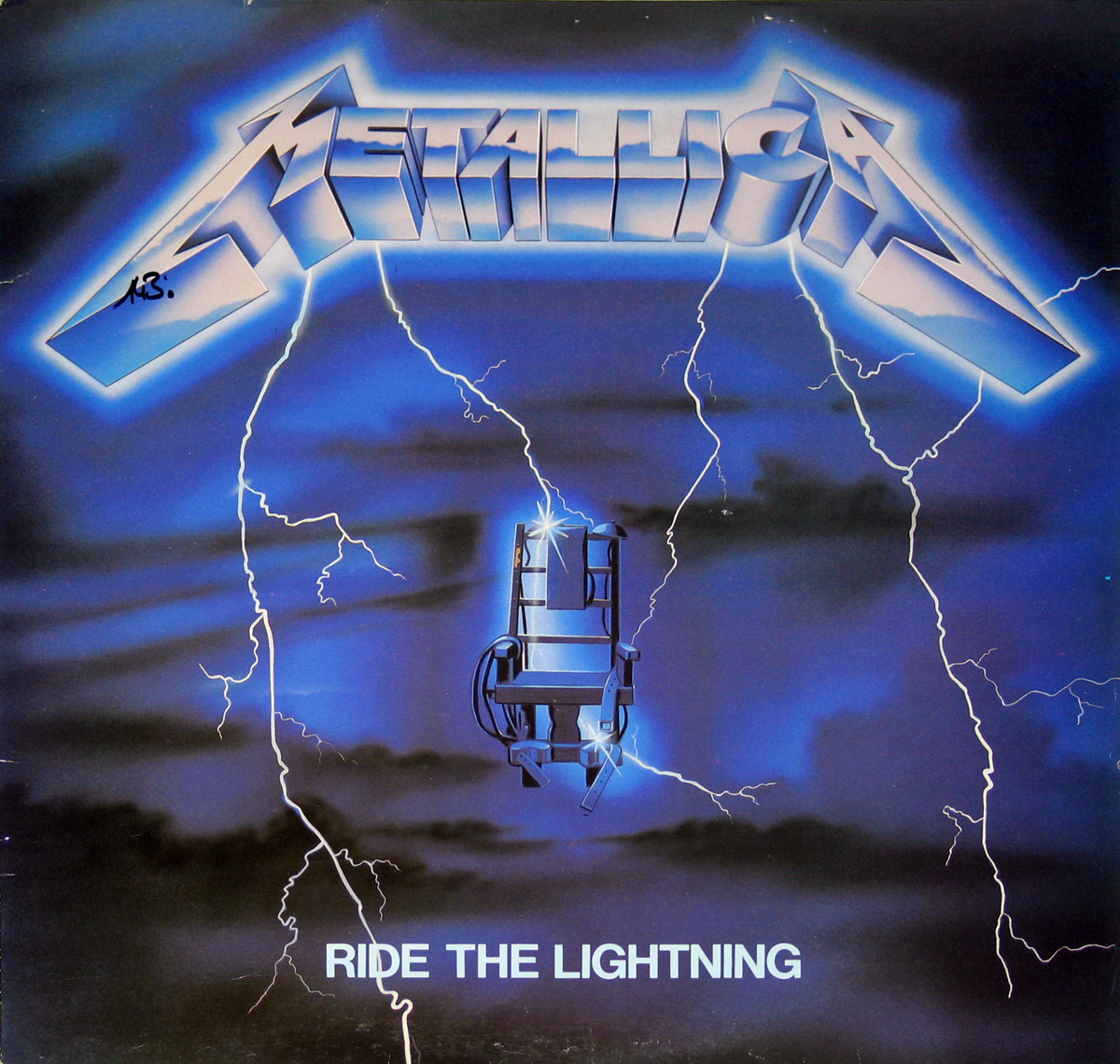High Resolution Photo of Metallica Ride the Lightning uk  