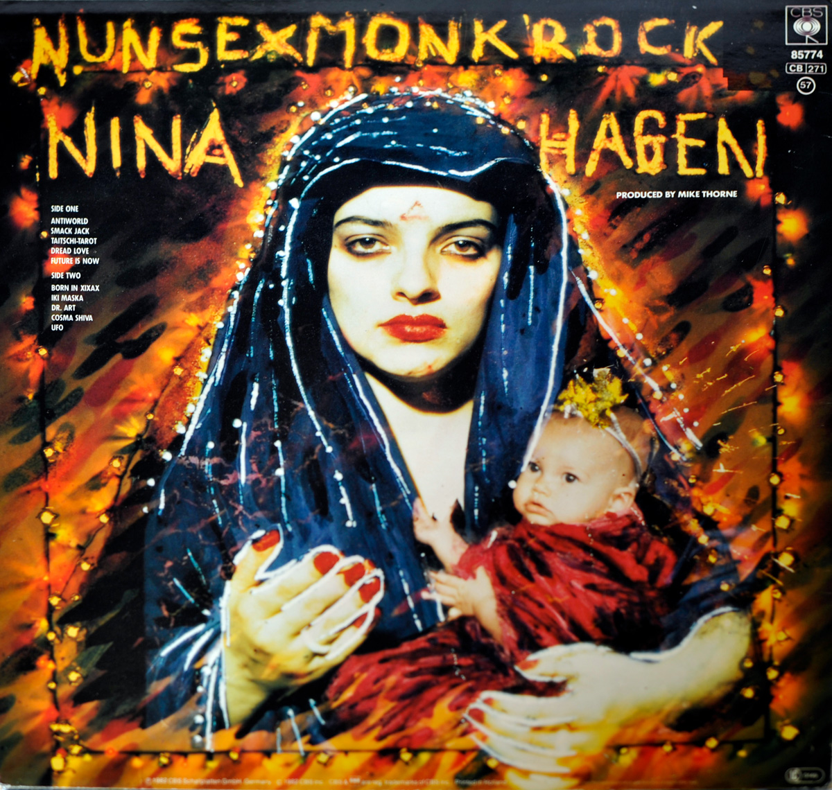 Nina Hagen - Nun Sex Monk Rock nunsexmonkrock 12" LP VINYL