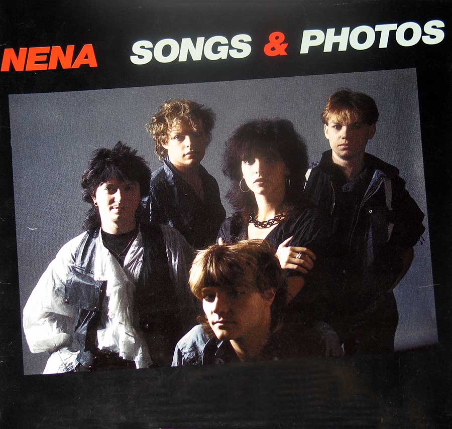 NENA - Songs & Photos 12" Vinyl LP Album
 front cover https://vinyl-records.nl