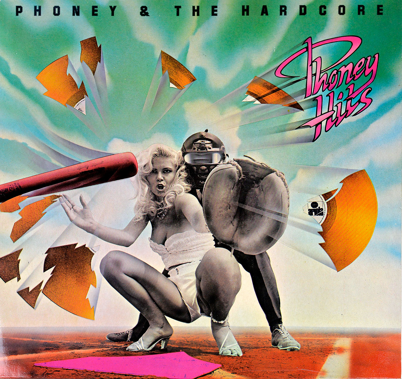 Album Front Cover Photo of PHONEY & THE HARDCORE - Phoney Hits 