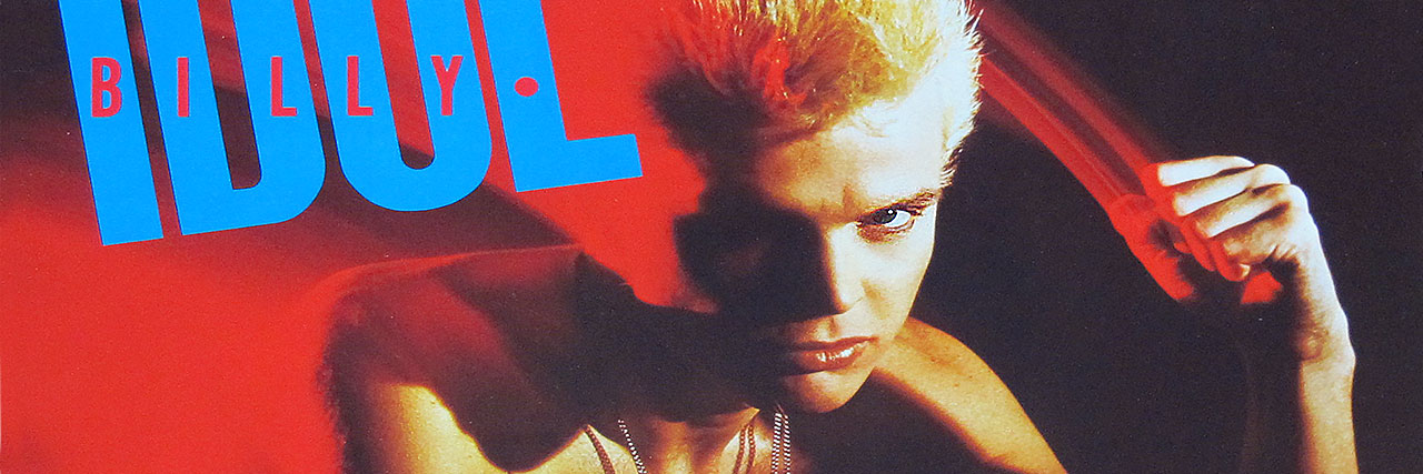 Album Front Cover Photo of BILLY IDOL REBEL YELL   